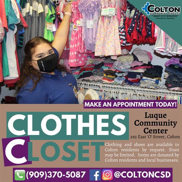 Clothes Closet Colton 